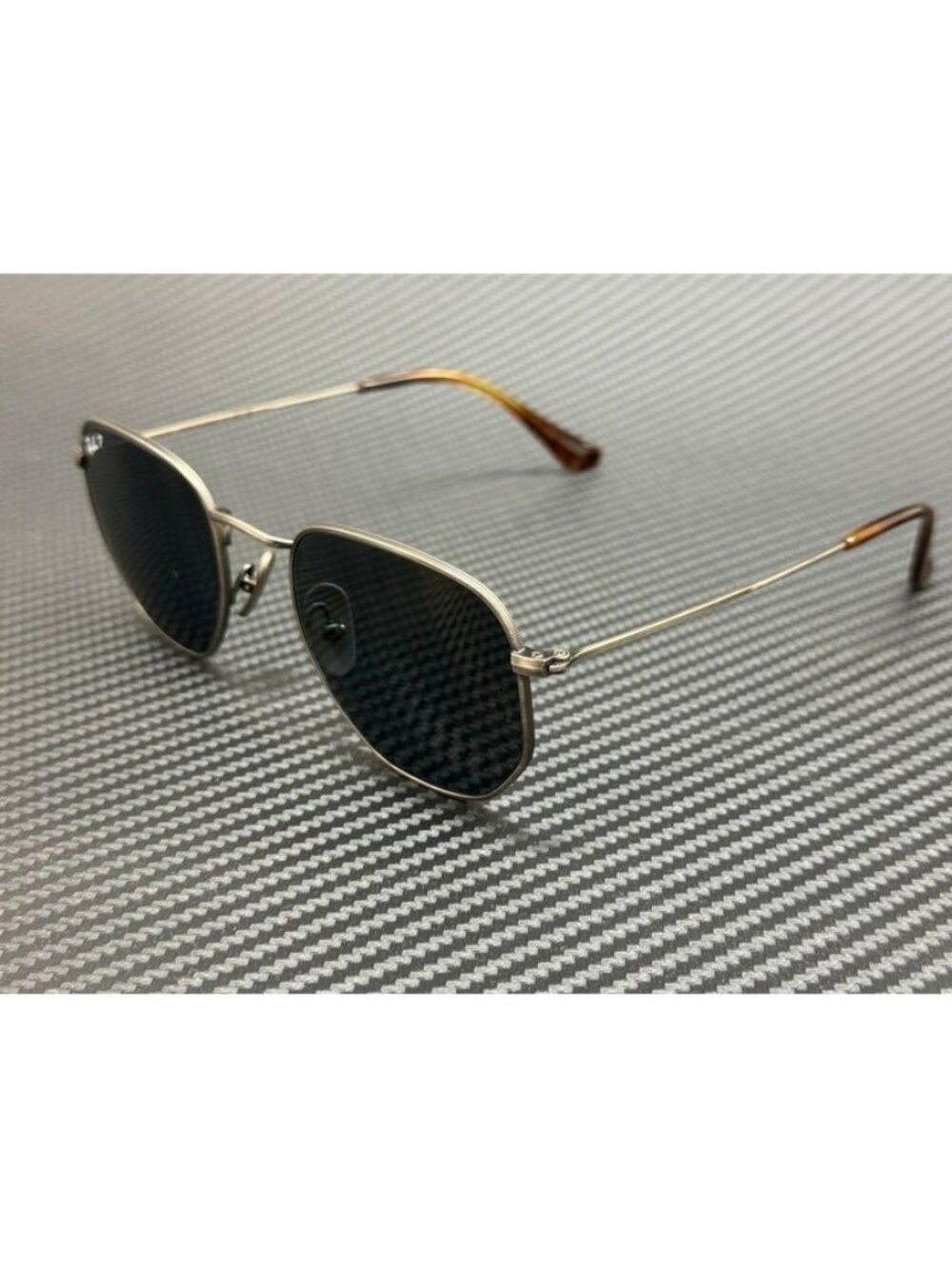 New Ray-Ban Men Gunmetal Titanium Sunglasses 51-21-145